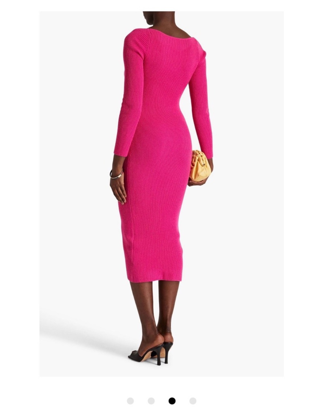 Arch 4 Coco Ribbed Cashmere Dress